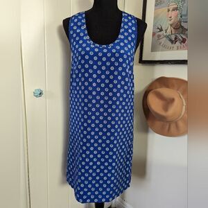 Joie Ship’s Wheel Helm Dress S Coastal Cowgirl Sailor Chic Nautical Preppy